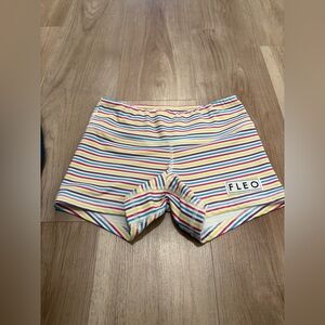 Fleo Multicolor Striped Shorts